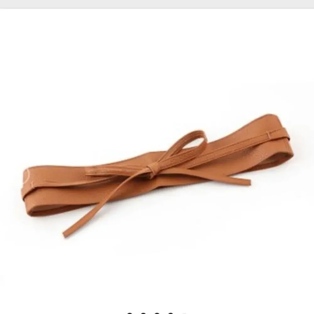 2/$30 Obi Belt Wide Wrap Around Waist Boho Gypsy Self Tie Camel Cinched Corset
